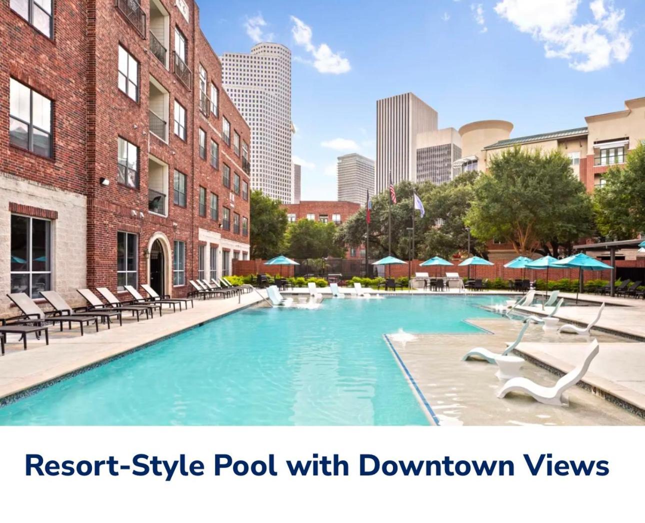 Downtown Dazzle 2 Bedroom Houston Eksteriør billede